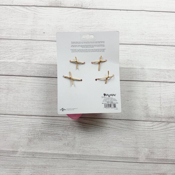 Disguise Wicked Glinda Costume Cosplay Dress Up Shoes - Picture 3 of 5